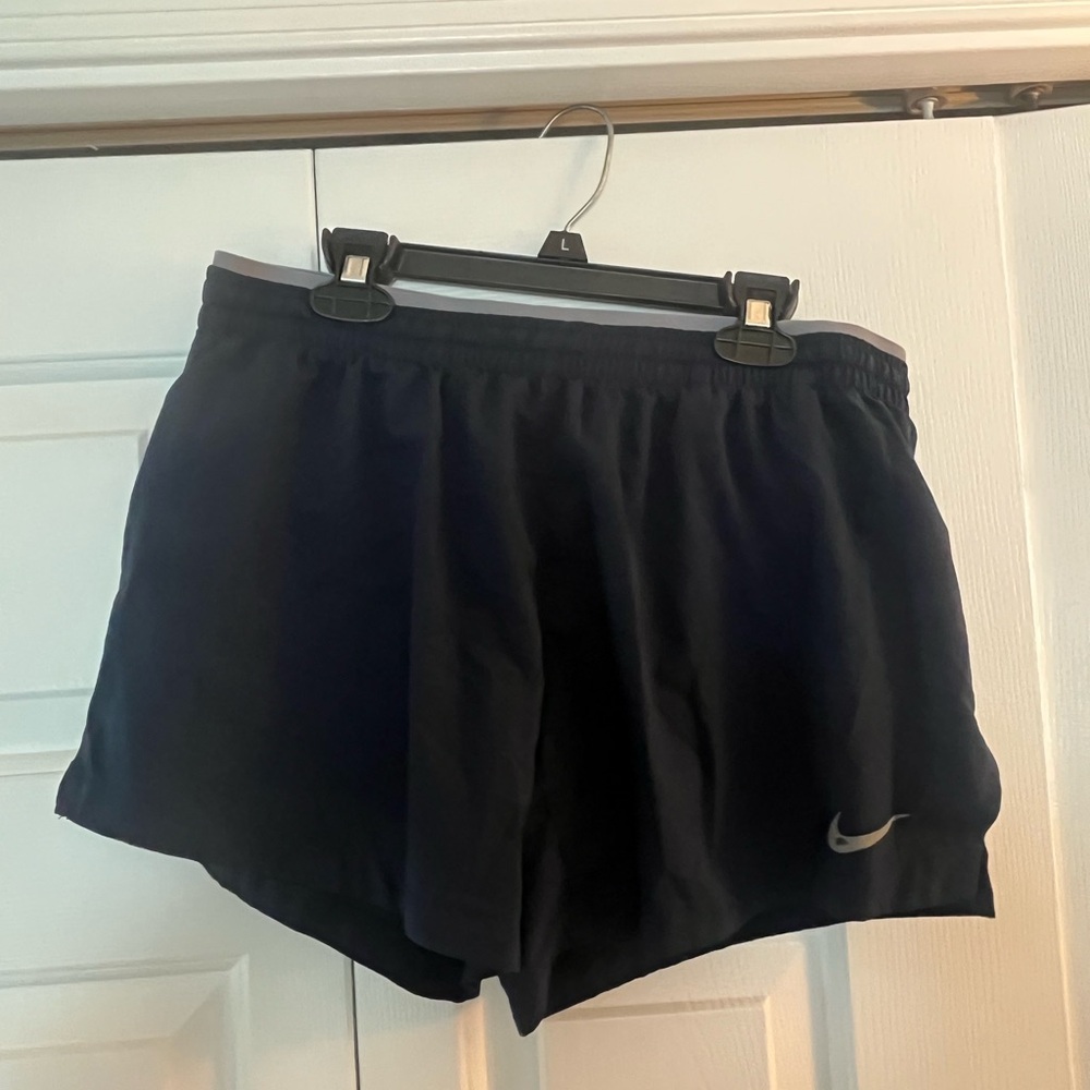 Nike Navy Blue Athletic Shorts Lightweight Comfort
